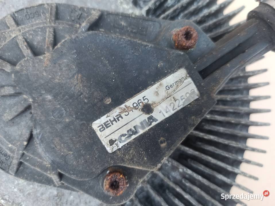 SCANIA R VISCO SPRZĘGŁO WISKOTYCZNE 1422502 Bieleń