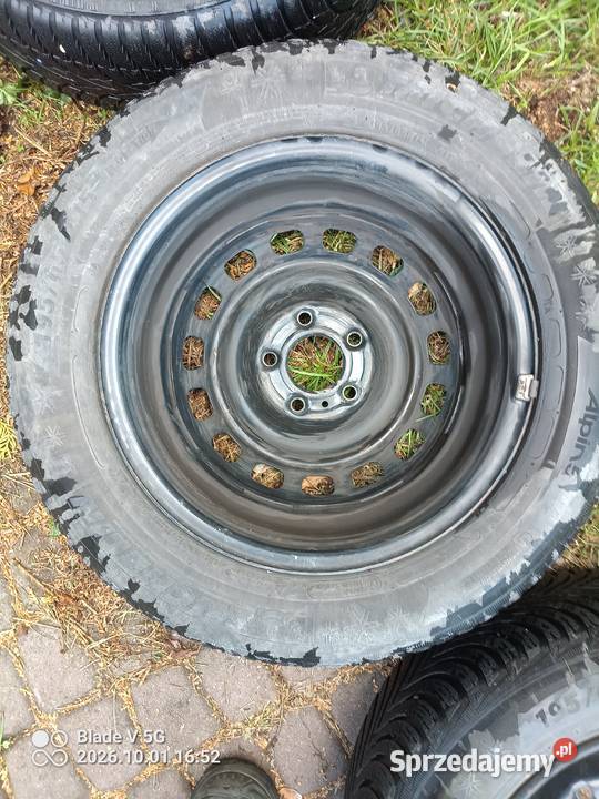 koła peugeou citroen 5x108 15 zima 4 sztuki mazowieckie sprzedam