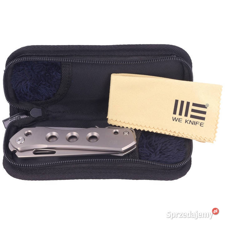 Nóż składany WE Knife Vision R Gray Titanium