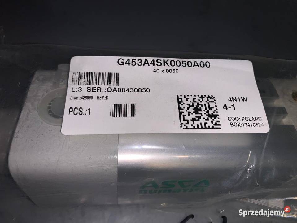 ASCO G453A4SK0050A00 G453A4SK0050A00 Pneumatic Warszawa sprzedam