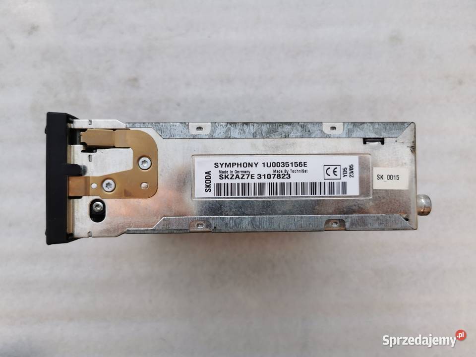 Radio Skoda Symphony CD Skoda Octavia I Superb I Sprzęt audio fabryczny Wyszków
