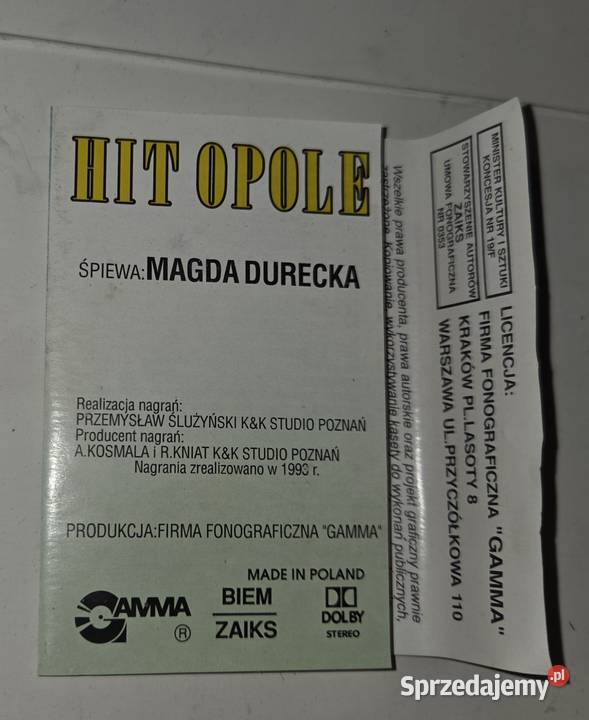 Magda Durecka Hit Opole Jastrowie