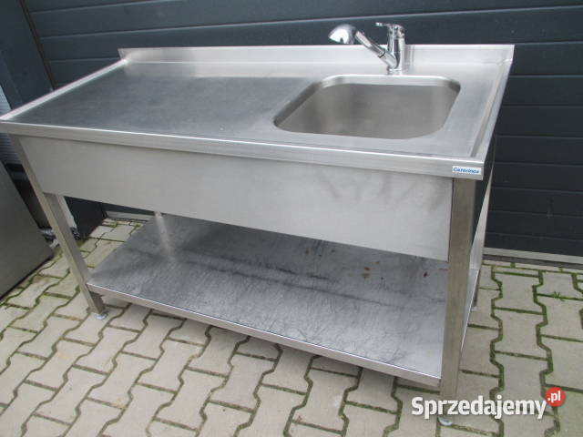 ZLEW GASTRONOMICZNY 1 KOMOROWY Z PÓŁKĄ 1406085 Ostrów Wielkopolski sprzedam