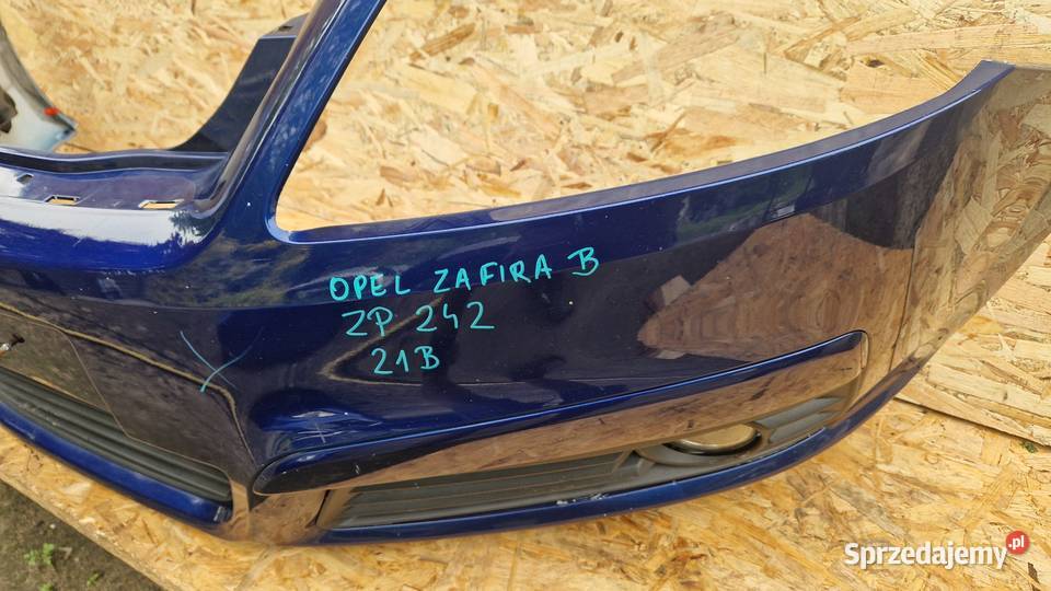 OPEL ZAFIRA B Z21B ZDERZAK PRZÓD PRZEDNI HALOGEN Słowikowo