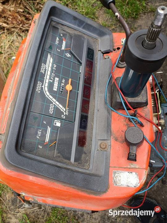 Kubota silnik skrzynia napęd przód tył zaczep Halinów