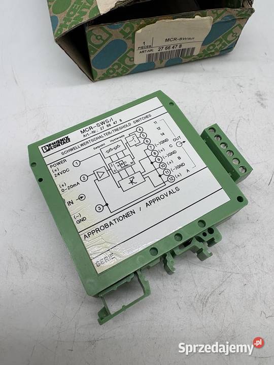 Phoenix Contact 2766478 MCRSWSI Treshold mazowieckie Warszawa