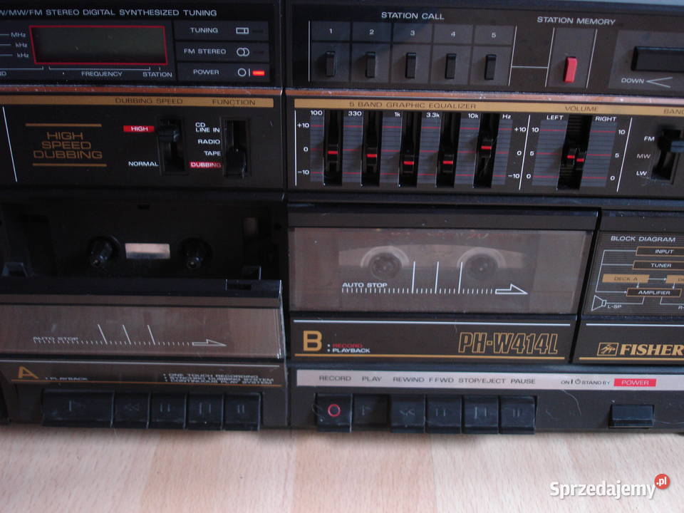 Radiomagnetofon FISCHER PHW414 Zielona Góra