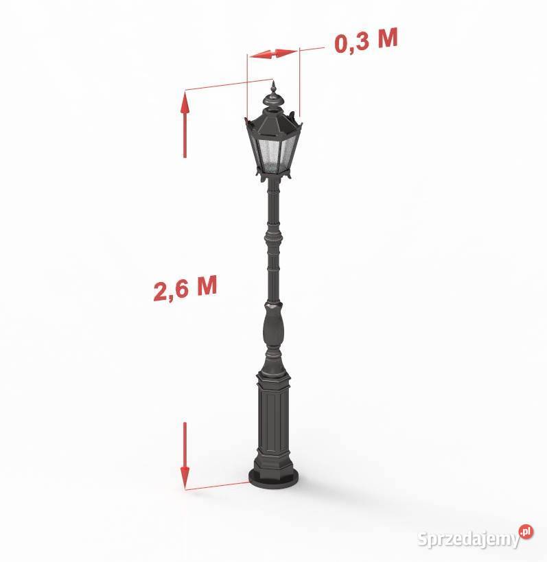 Lampa G I 1xGłowica H 3000mm Gołdap sprzedam