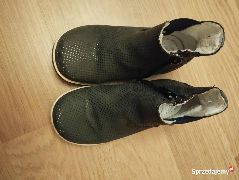 Czarne botki Rozmiar 25 Gorzów Wielkopolski