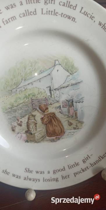 Talerzyki z bajkami Mrs Twiggy Winkle Wedgwood