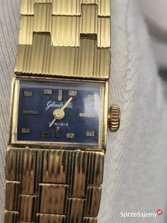 Elegancki zegarek damski Glashutte Chorzów
