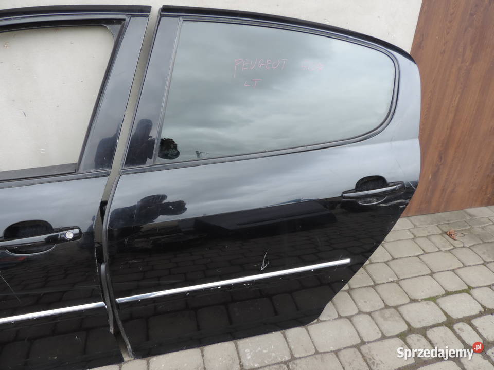 DRZWI TYLEN LEWE PEUGEOT 407 SEDAN KTVD Drzwi
