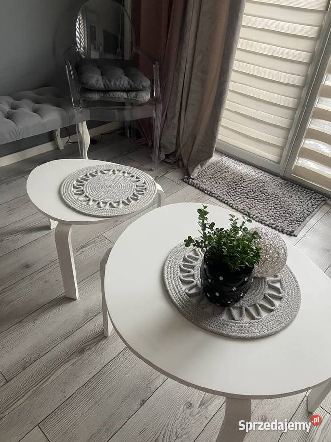 Okazja dwa stoliki kawowe 29cm