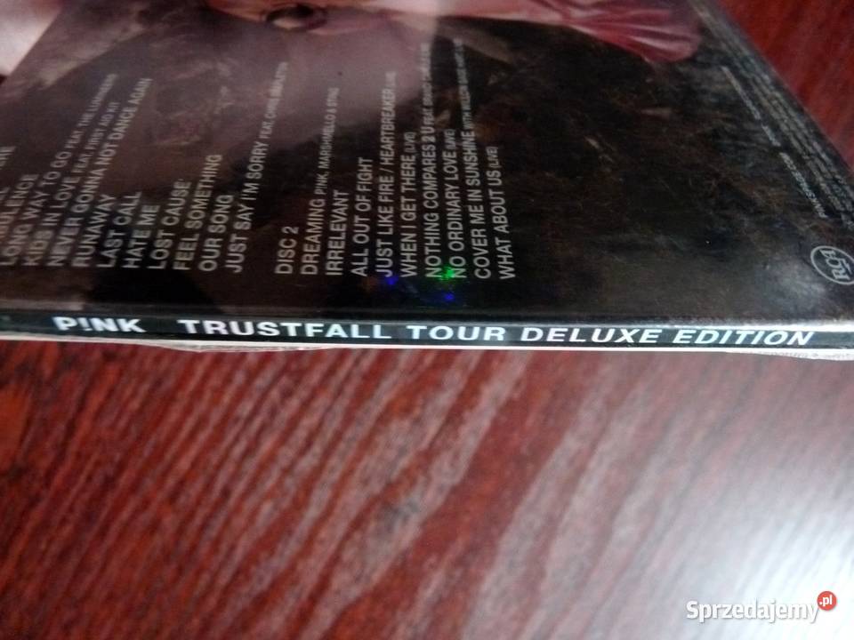 Pink Trustfall Tour Deluxe Edition 2xCD Wrocław