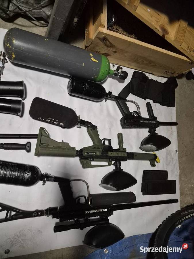 3 markery paintball masa asortymentu Elbląg sprzedam