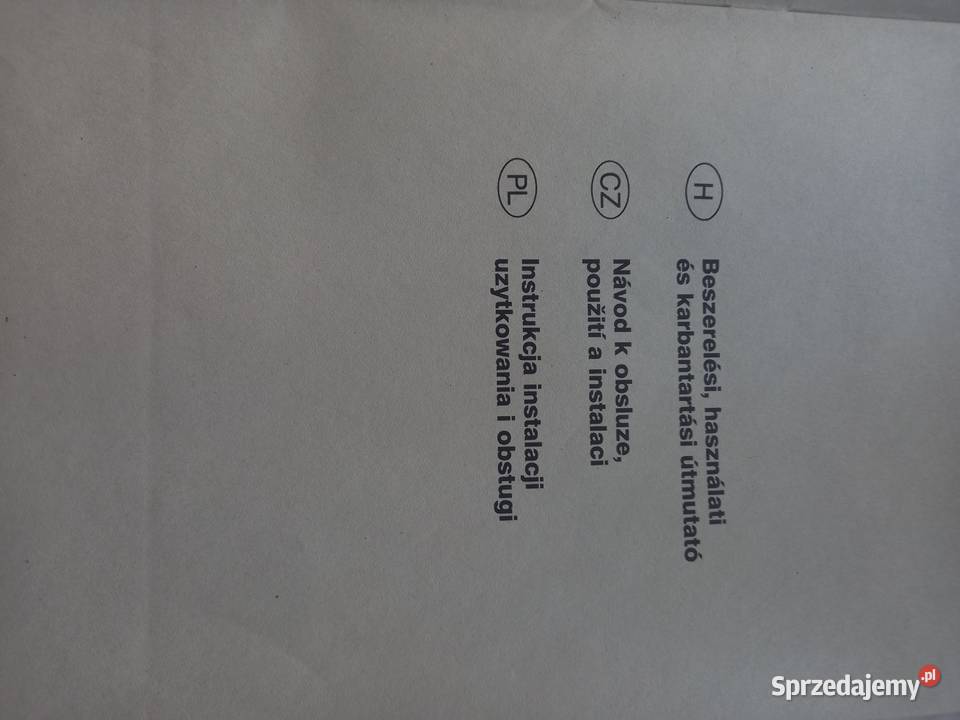 Oryginalna instrukcja obsługi do elpodgrzewacza Kraków