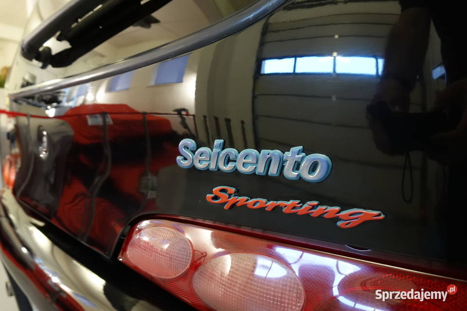 Fiat Seicento Sporting z 2000 roku miejski nieuszkodzony Zgierz