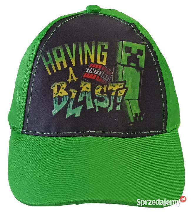 Czapka Czapeczka Minecraft Baseballówka Dzieci