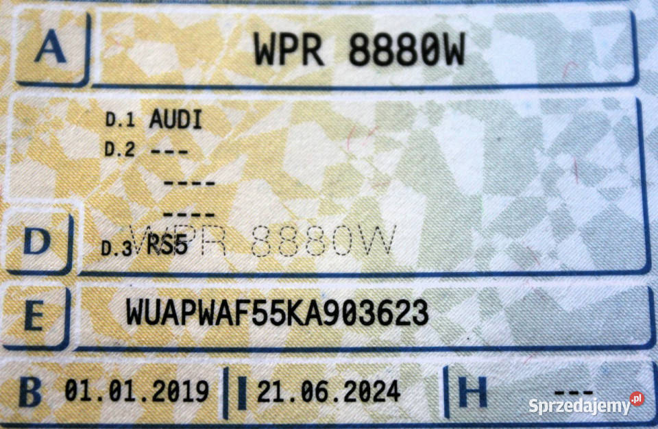 Audi RS5 Coupe Quattro FV23 LED HeadUp Panorama mazowieckie