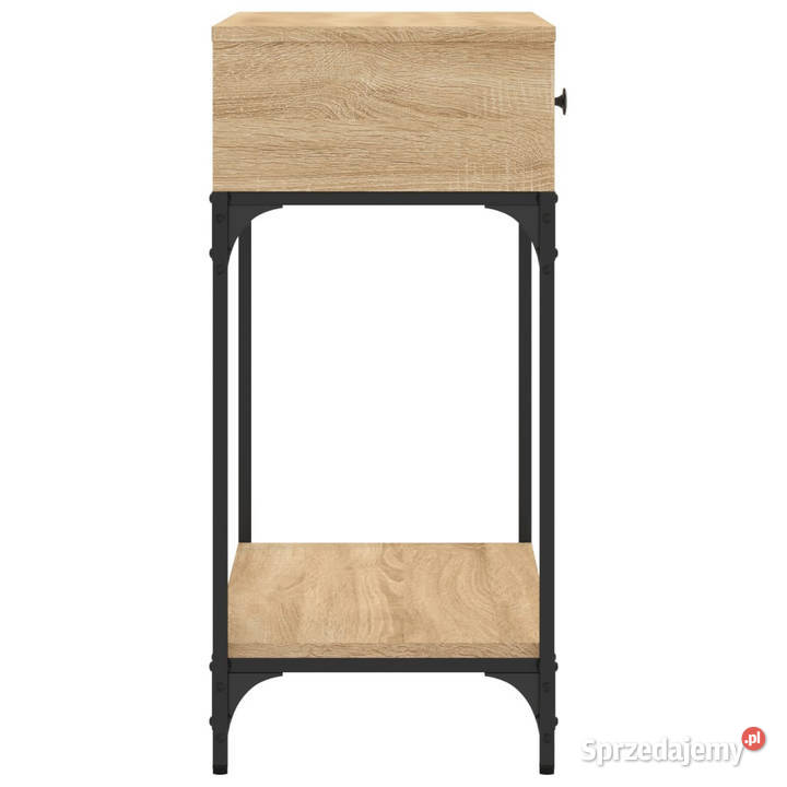 Stolik konsolowy dąb sonoma 75x345x75 WM833399 Warszawa
