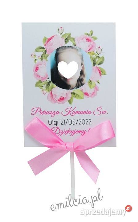 Podziękowania Gości z okazji I Komunii Św LIZAK Zielona Góra