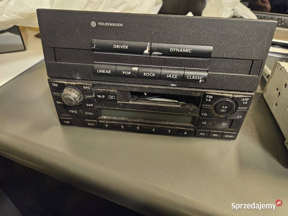 Radio Volkswagen Gamma plus panel mazowieckie