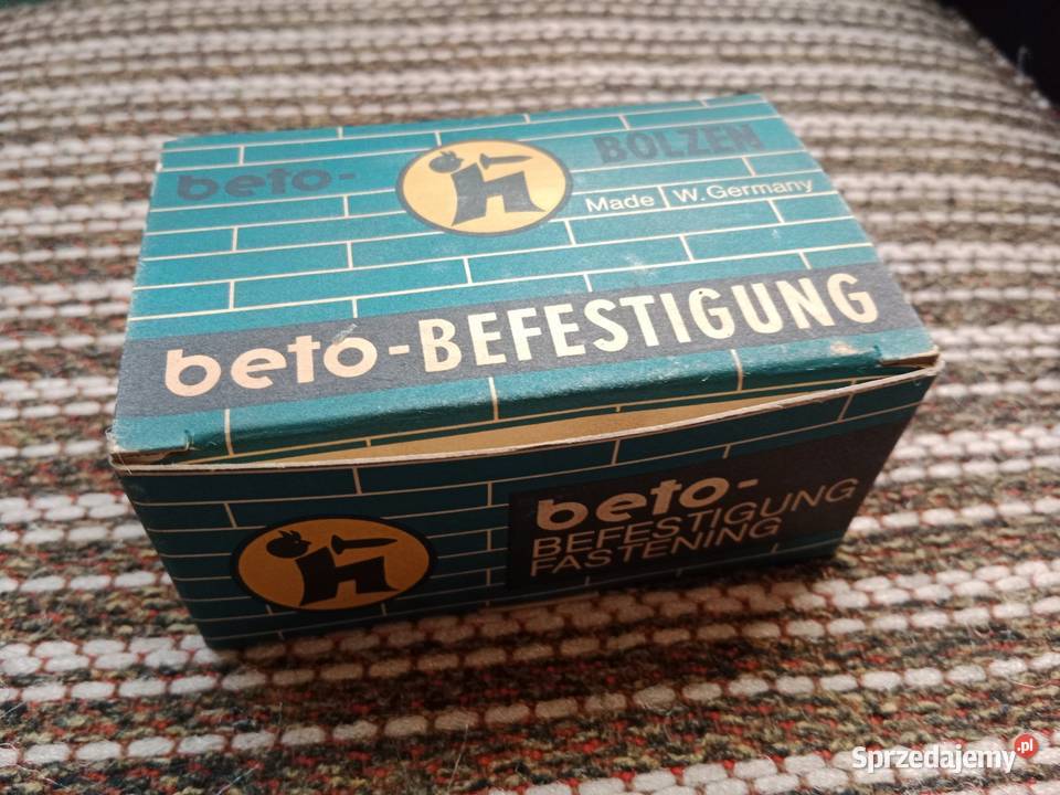 Bolce Gwoździe do Betonu BETO Vintage Made in W sprzedam