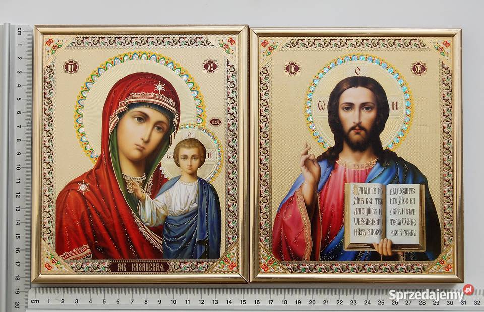 Ikona Matka Boża Kazańska Jezus Chrystus