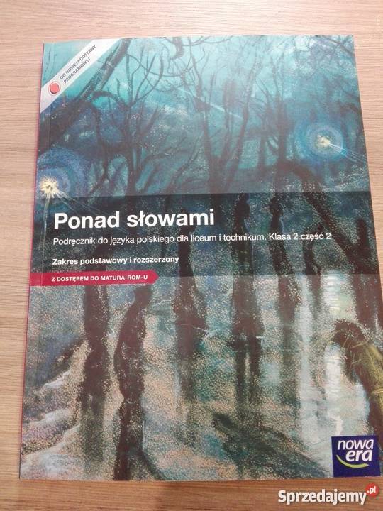 JĘZYK POLSKI Ponad słowami 22 nowa era Warszawa