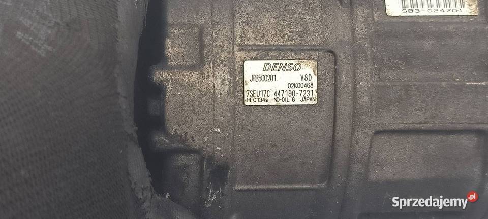SPRĘŻARKA KLIMATYZACJI LAND ROVER RANGE ROVER Lipno
