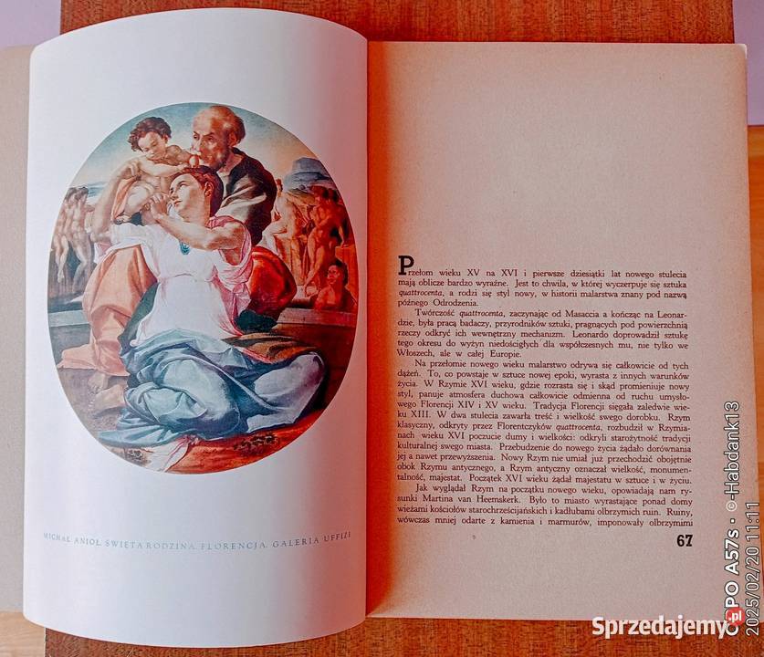 Biografia Michała Anioła z 1939 roku ilustracje lubelskie Bychawka Trzecia