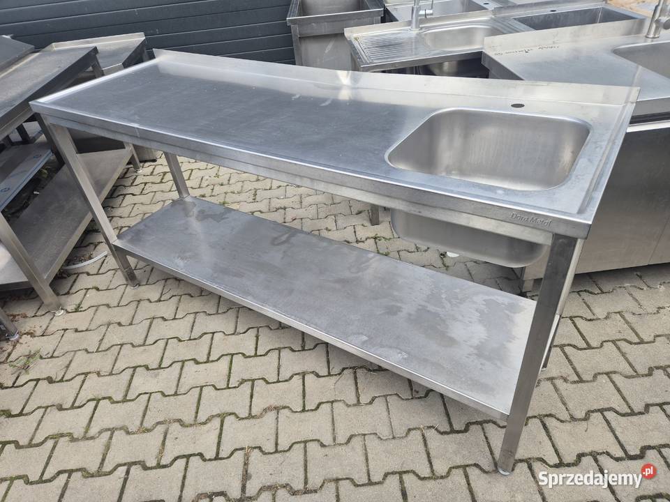 Zlew Gastronomiczny 1 Komorowy Z Półką 1906095 B Ostrów Wielkopolski