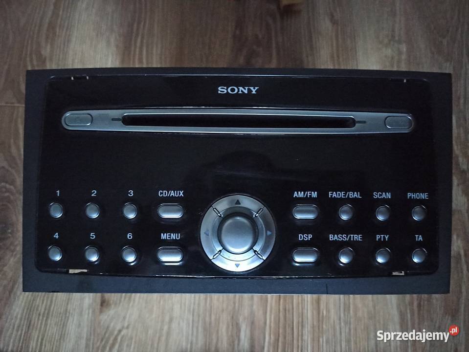 Radio Sony Ford 6000 CD Mondeo Mk3 Focus Mk2 C
