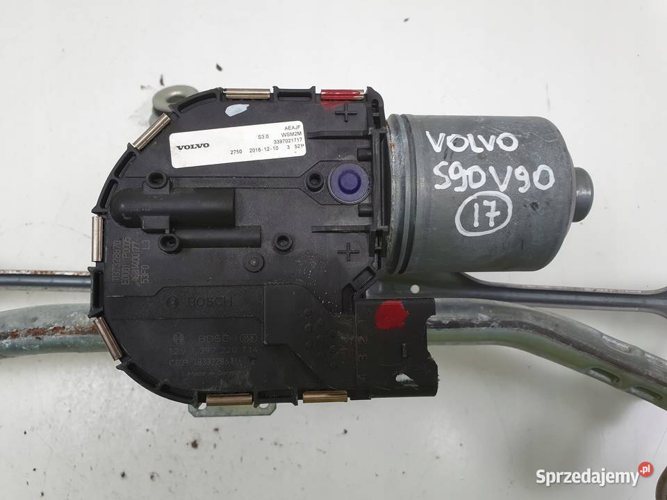 Volvo S90 V90 II MECHANIZM PRZENICH WYCIERACZEK