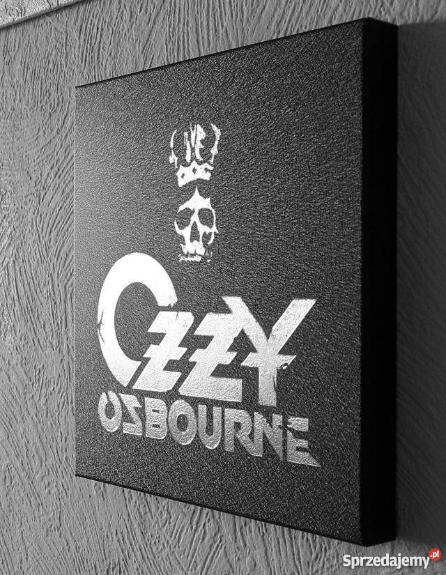 Ozzy Osbourne obraz na blasze ręcznie Sandomierz