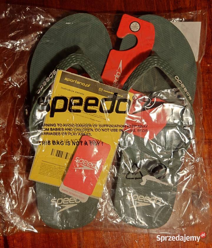 Klapki męskie Speedo Flip Flop Japonki Khaki 445 Poznań