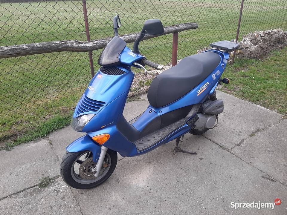 Aprilia Leonardo 125 skuter motocykl Borek Szlachecki