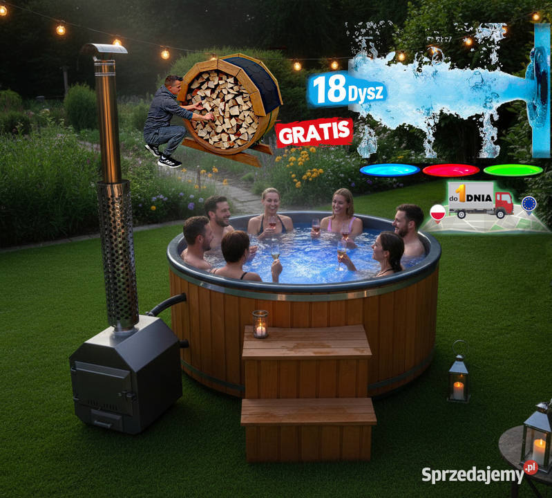 BALIA Ogrodowa Jacuzzi PIEC ZEWNĘTRZNY Nowy Targ