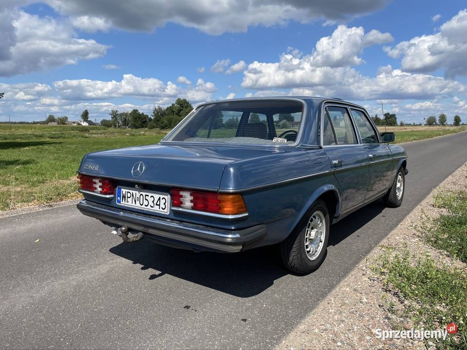 Mercedes Benz W123 240D beczka mazowieckie Płońsk sprzedam