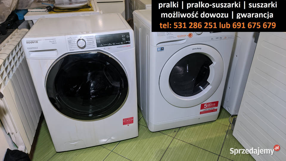 Pralki i suszarki duży wybór sprawdzone Dobrzyń nad Wisłą