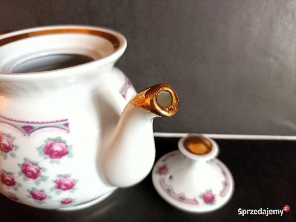 Czajnik imbryk do herbaty kawy 15 l ceramika łódzkie Bełchatów