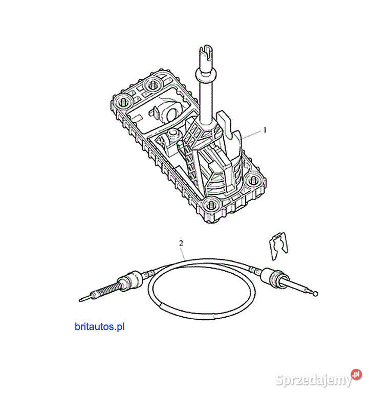MG ZT ROVER 75 MG ZT GAŁKA BIEGÓW CZARNA SKÓRA Poznań