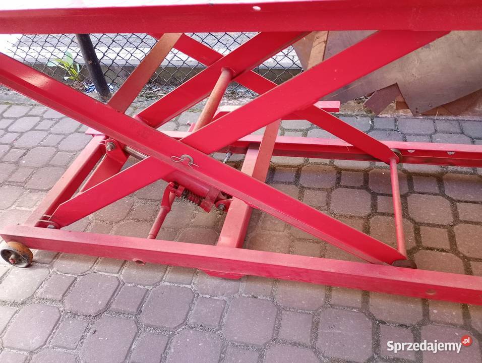 Podnośnik motocyklowy hydrauliczny nożycowy Geko