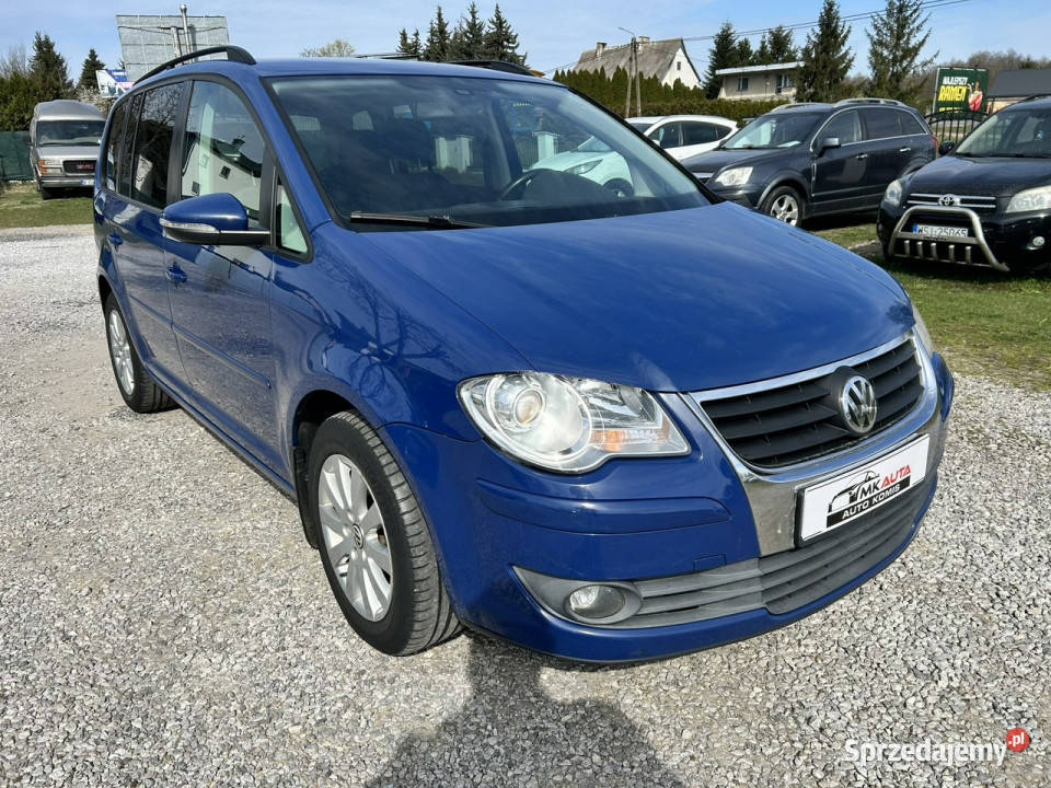 Volkswagen Touran II 20102015 niebieski Nowe Iganie