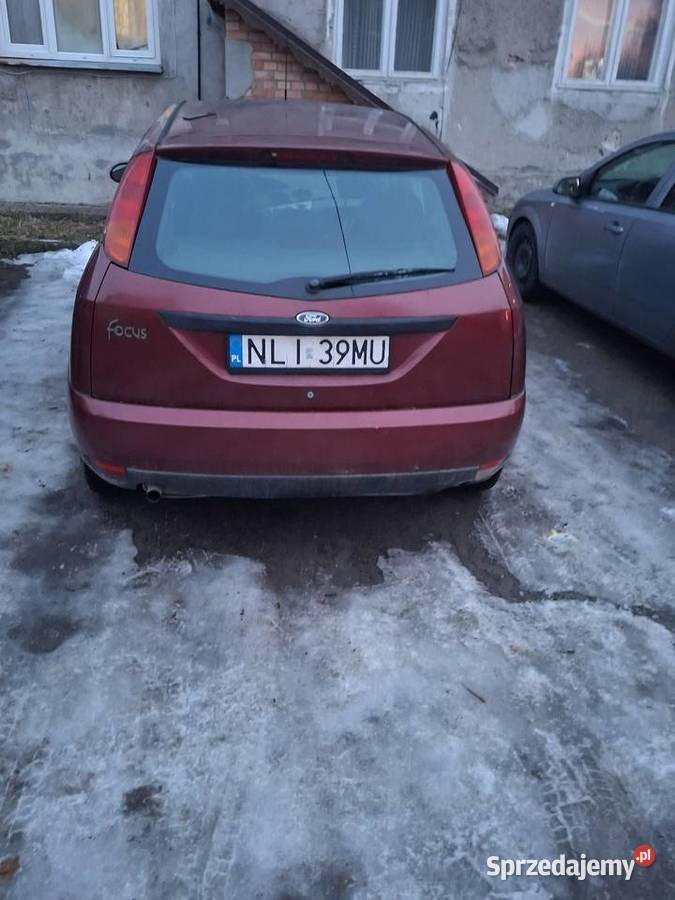 Sprzedam forda focusa mk 1 2001 16 16v z LPG Hatchback Lidzbark Warmiński sprzedam
