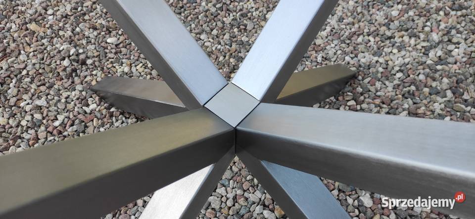 Stelaż Pająk stal szczotkowana