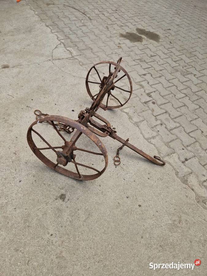 Pług konny Rudolf sack Legnica