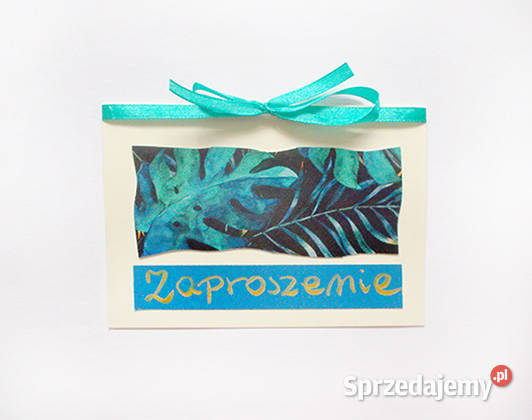 monstera zaproszenia ogólne zaproszenia w liście opolskie Opole