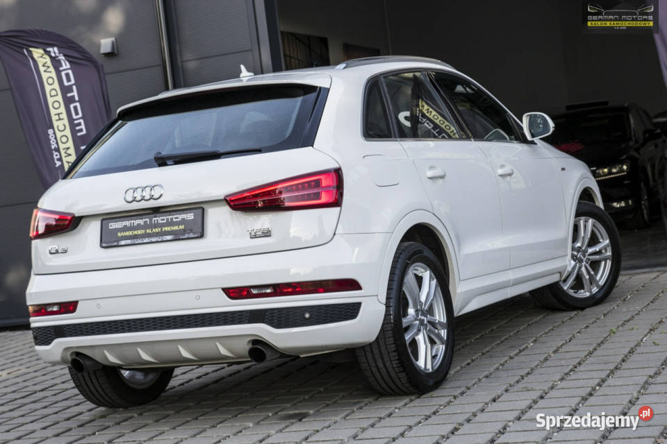 Audi Q3 Led Sline Kamera Bose Quattro Elfotele aluminiowe felgi