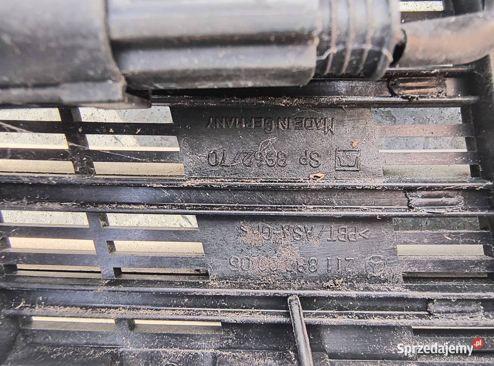 MERCEDES EKLASA W211 WLOT POWIETRZA SPRYSKIWACZE Kakonin